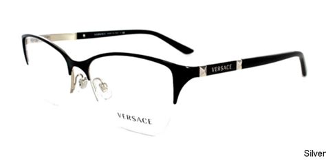 versace bohemia glass silver rim|Versace VE1218 Eyeglasses .